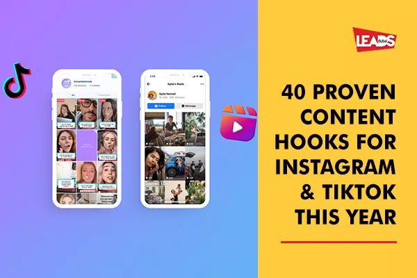 Content Ideas for Instagram & TikTok Hooks 